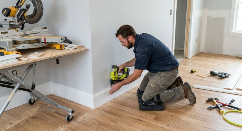 Floor Trim Installation in Kansas City, KS